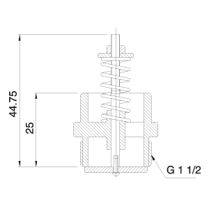 Vacuum-relief-valve-for-suction-Dimensions